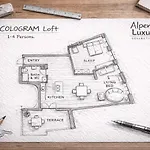 公寓 Colorgram - Colorful Loft With Terrace