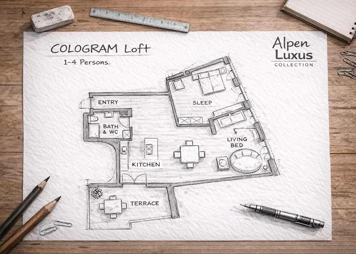 Apartmán Colorgram Loft - By Alpenluxus Collection
